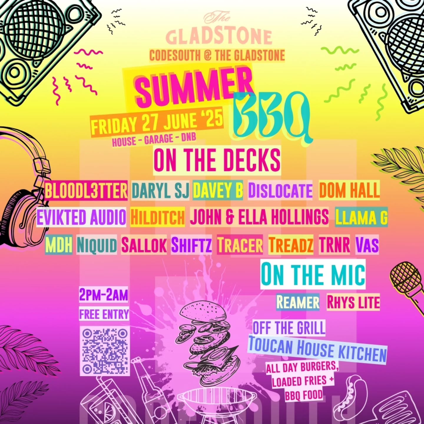 Summer BBQ at the Gladstone